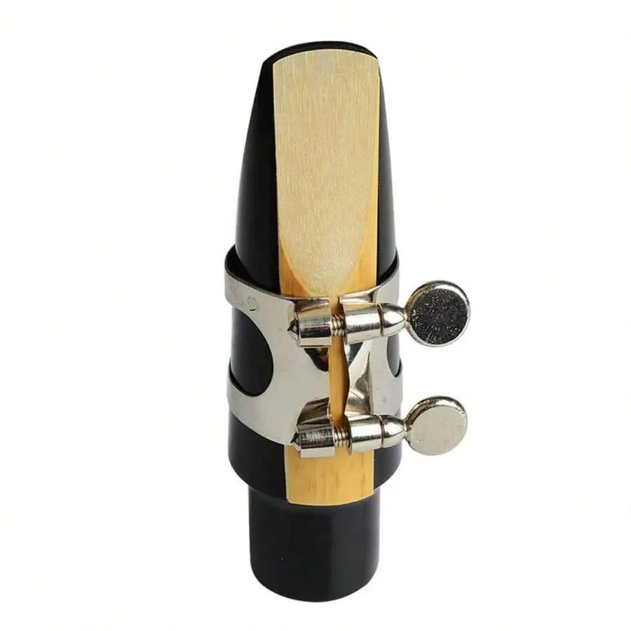 Boquilla Para Sax Tenor Con Tapa, Caña Y Abrazadera