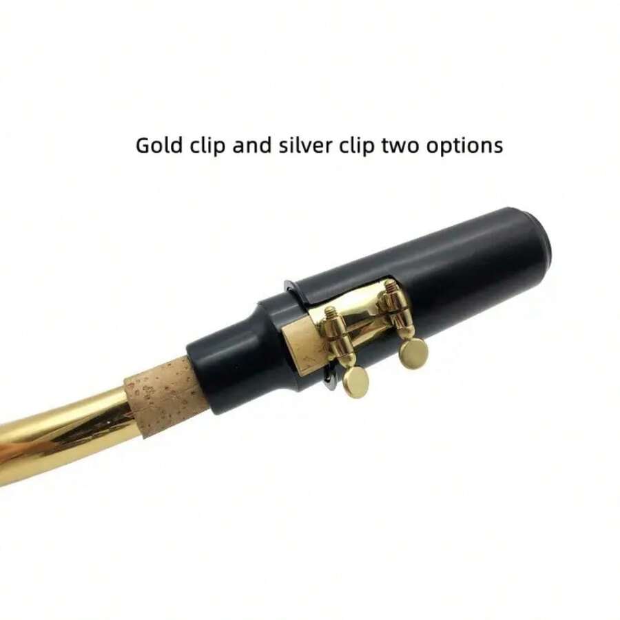 Boquilla Para Sax Tenor Con Tapa, Caña Y Abrazadera