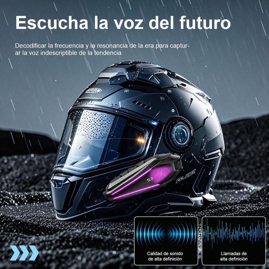 Auriculares Bluetooth para casco