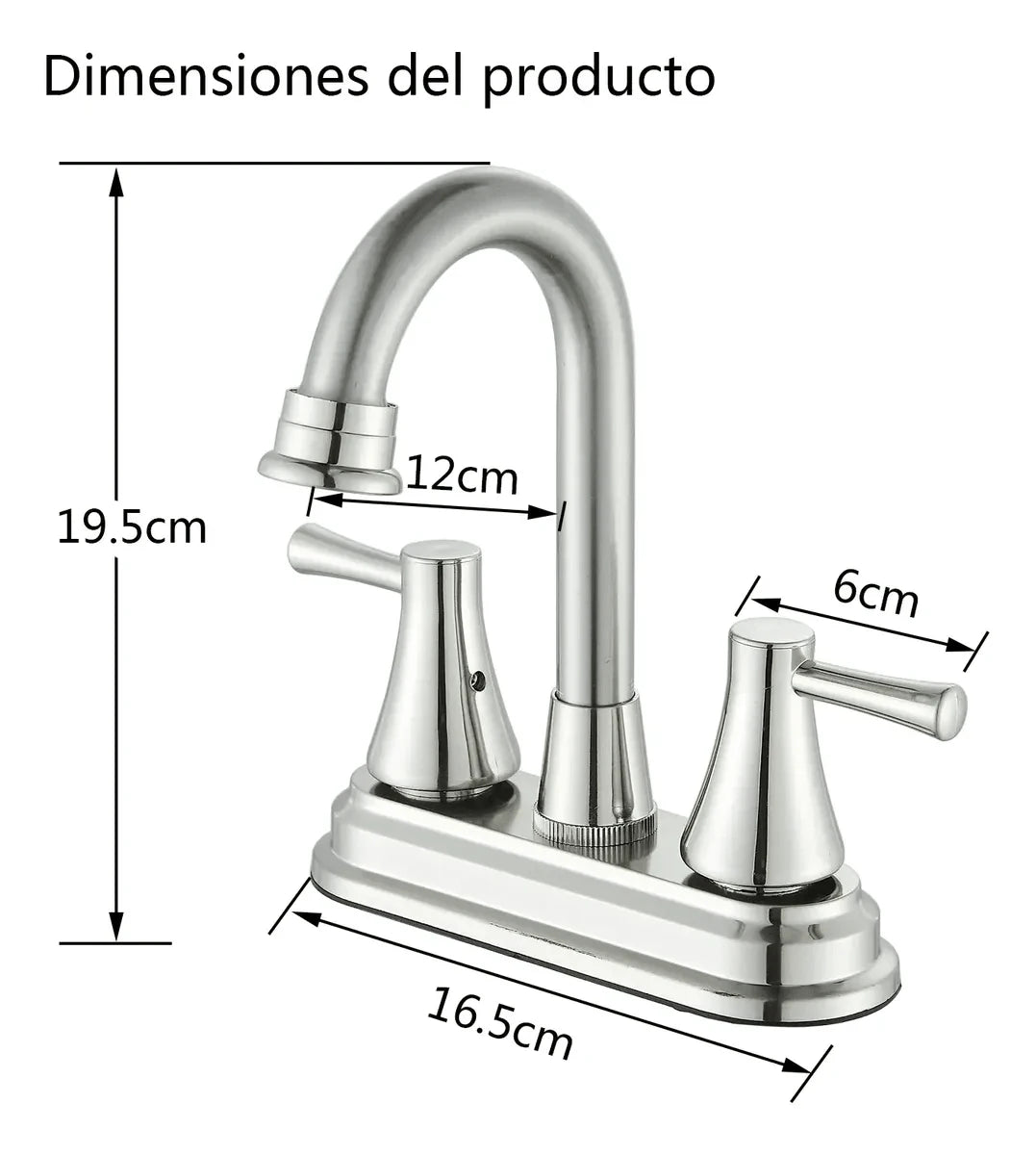 Mezcladora para Lavabo de Baño