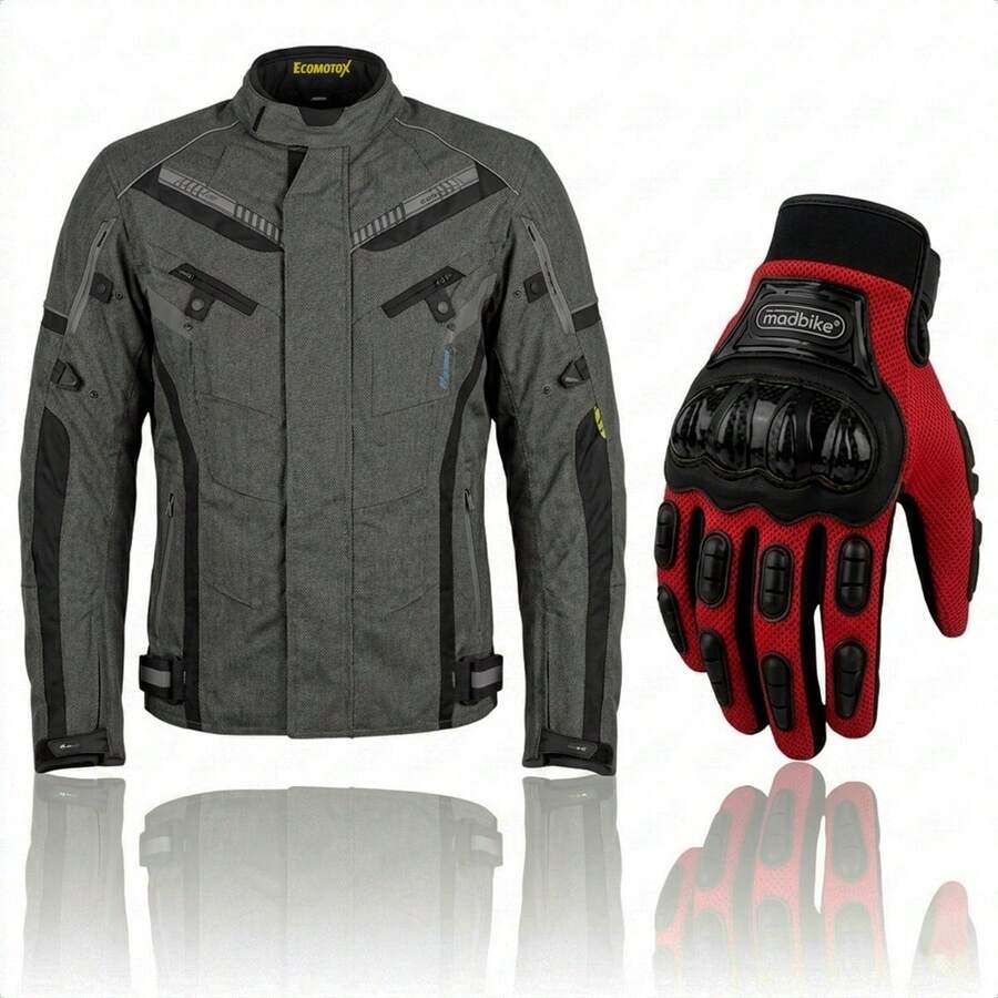 Kit Chamarra Gris