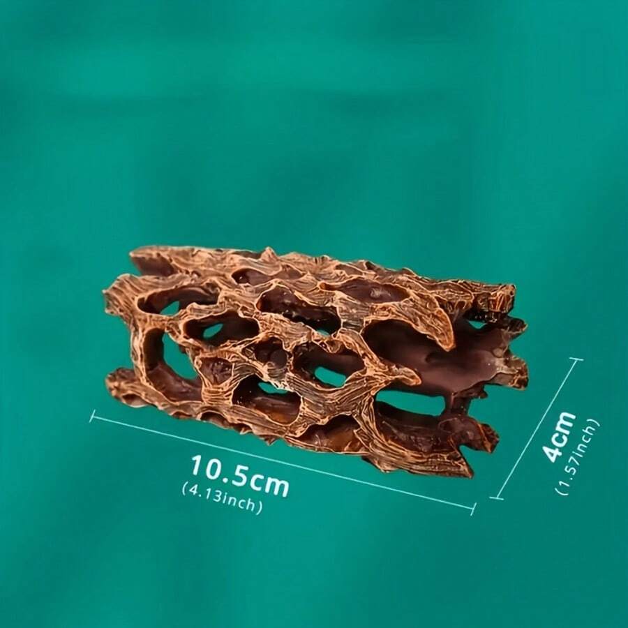 Cueva oculta para acuario, nido de camarones