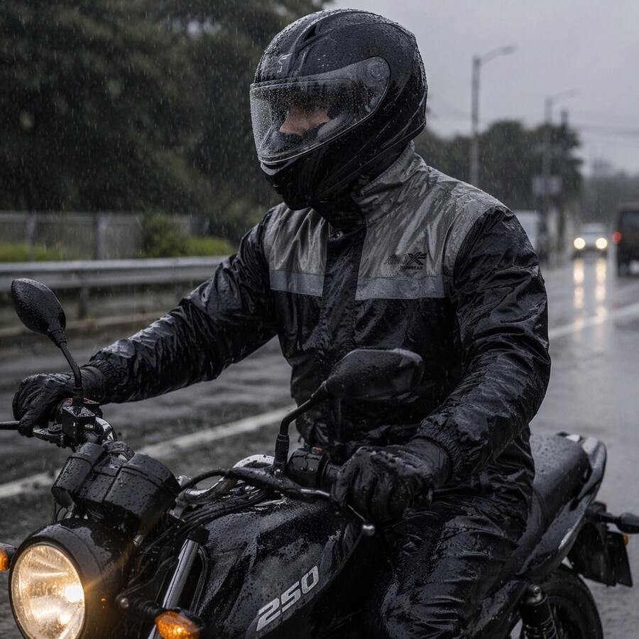 Kit Impermeable Gris