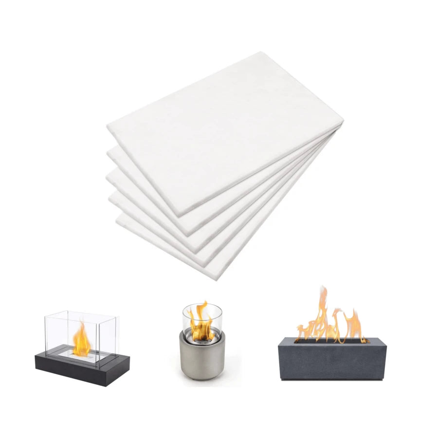 INSLIGHT Mecha de fibra cerámica para chimenea de mesa