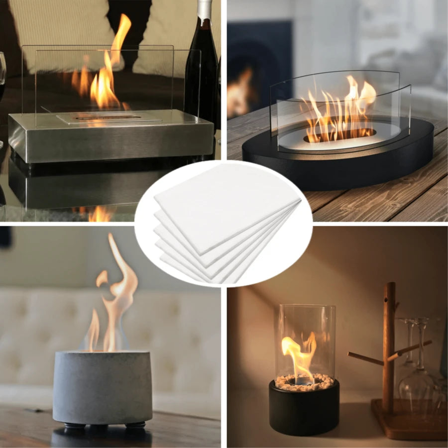 INSLIGHT Mecha de fibra cerámica para chimenea de mesa