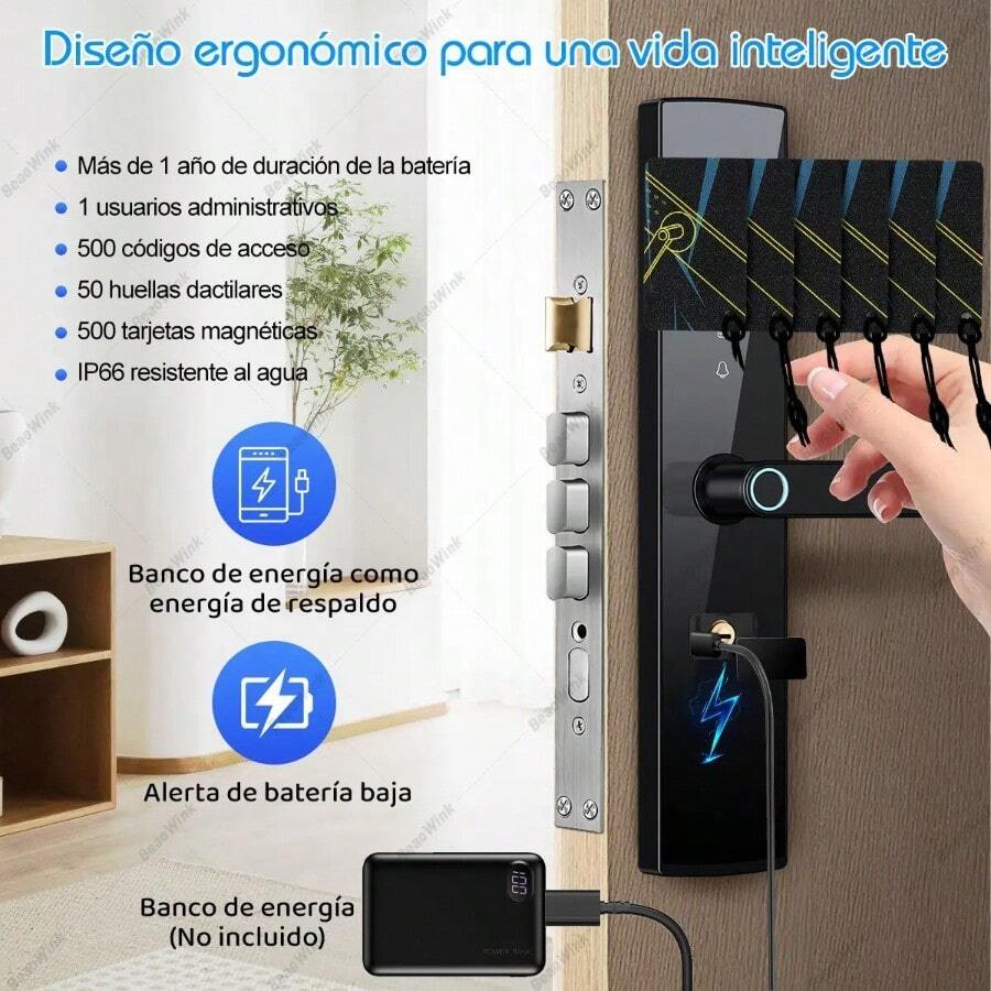Cerradura Electrónica Inteligente con Huella
