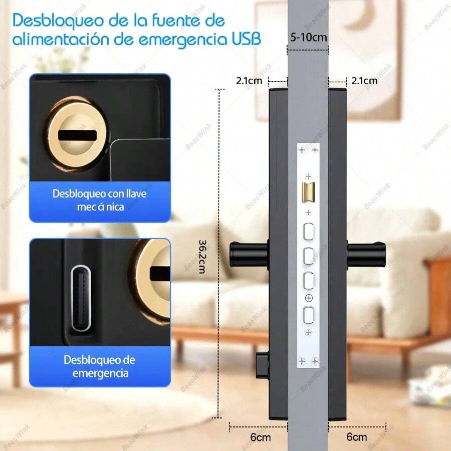 Cerradura Electrónica Inteligente con Huella