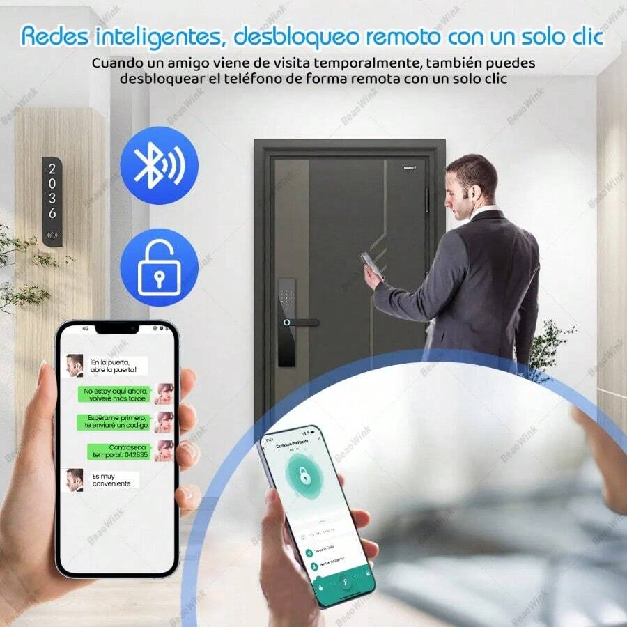 Cerradura Electrónica Inteligente con Huella