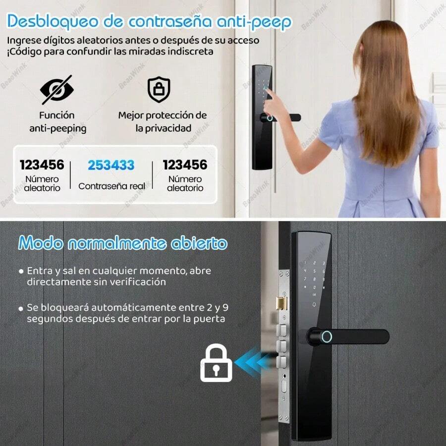 Cerradura Electrónica Inteligente con Huella