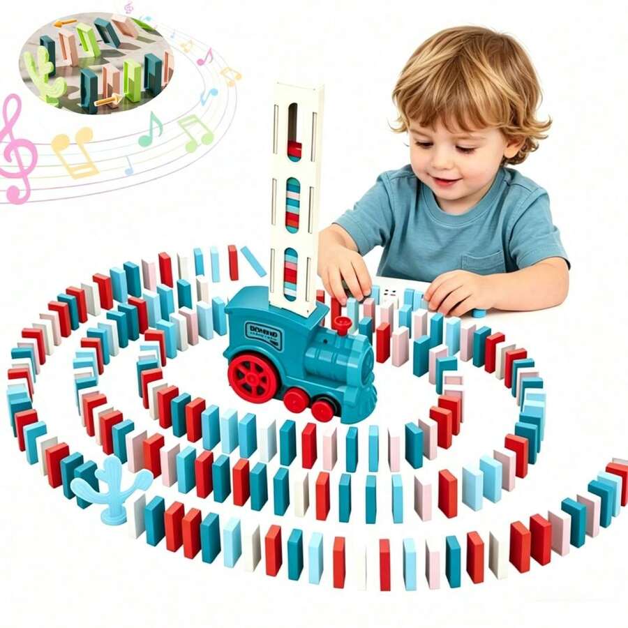 Trenes De Juguetes 100PCS Dominó Niños