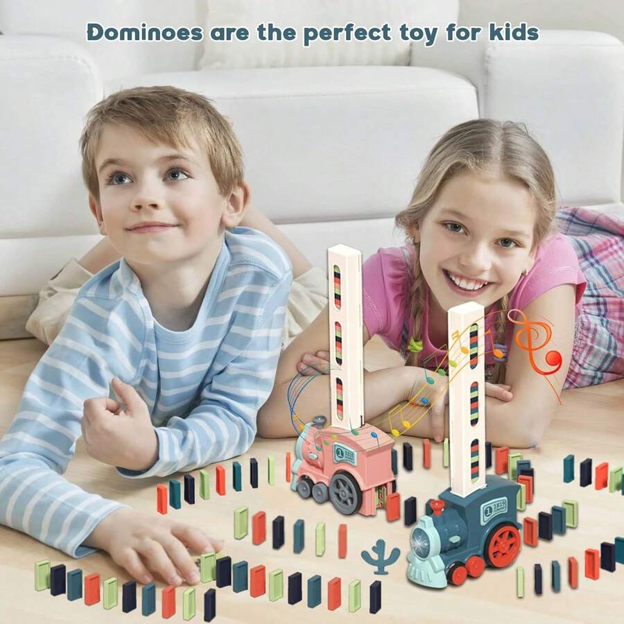 Trenes De Juguetes 100PCS Dominó Niños