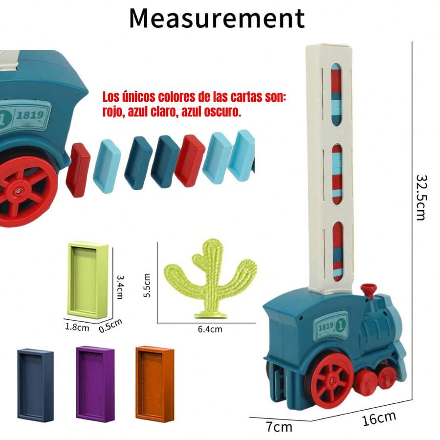 Trenes De Juguetes 100PCS Dominó Niños