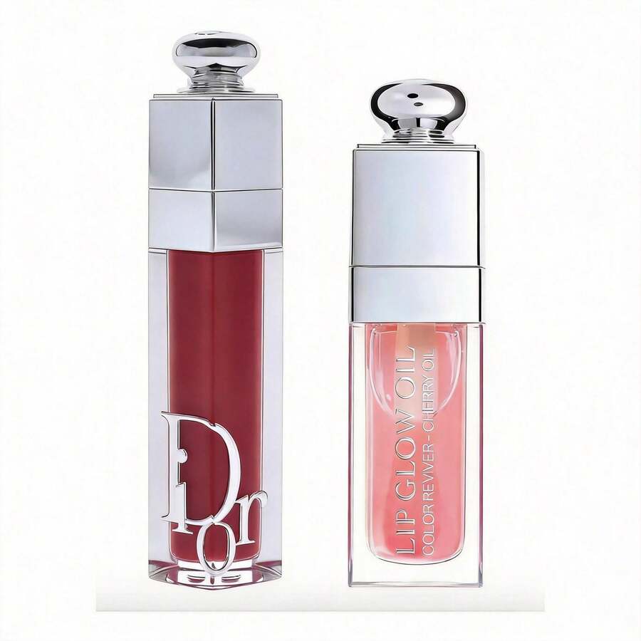 Dior Addict Lip Maximizer 024 INTENSE BRICK +Dior Addict Lip Glow Oil