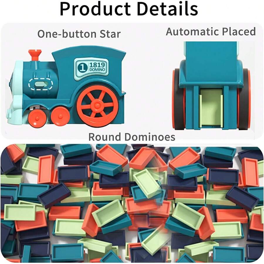 Trenes De Juguetes 100PCS Dominó Niños