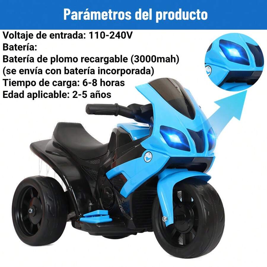 Motocicleta Eléctrica Infantil