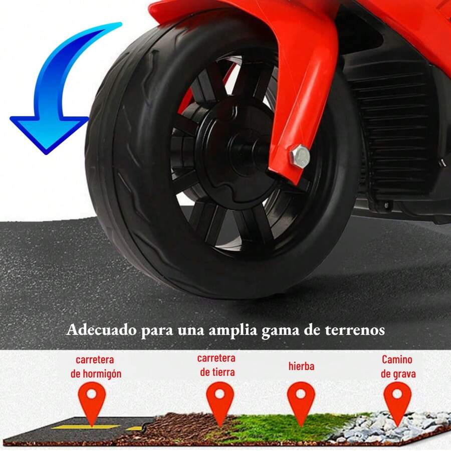 Motocicleta Eléctrica Infantil