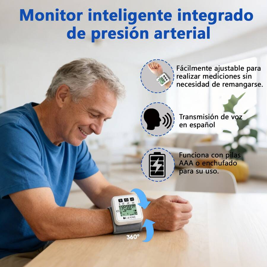 Pulsovital Tensiómetro de Muñeca