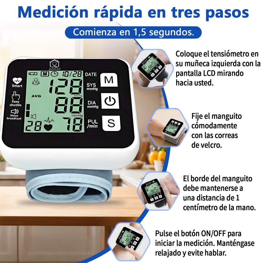 Monitor de Presión Arterial Automático