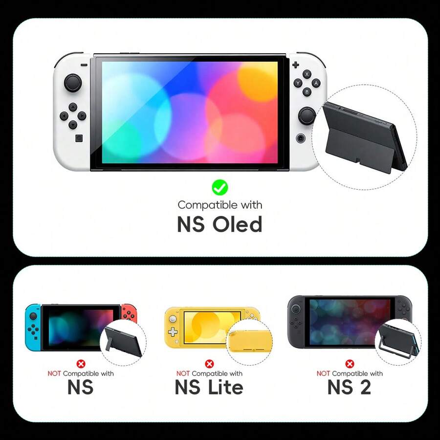 Funda protectora rígida para NS OLED/PC