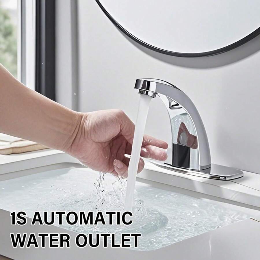 Automatic Touchless Bathroom Faucet Grifo Automático