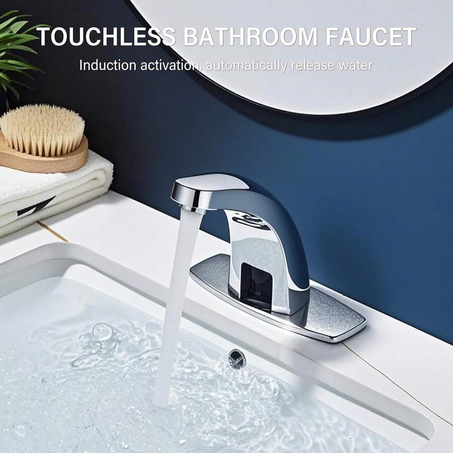 Automatic Touchless Bathroom Faucet Grifo Automático