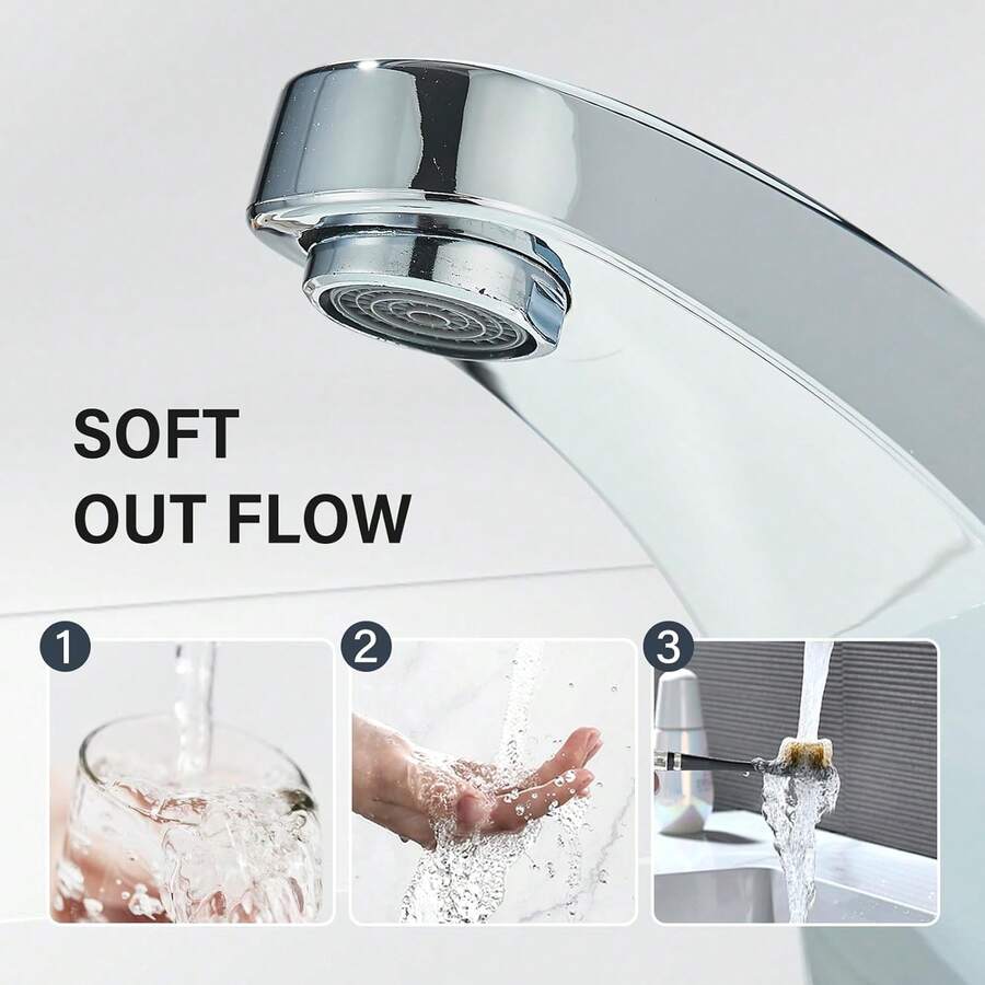 Automatic Touchless Bathroom Faucet Grifo Automático