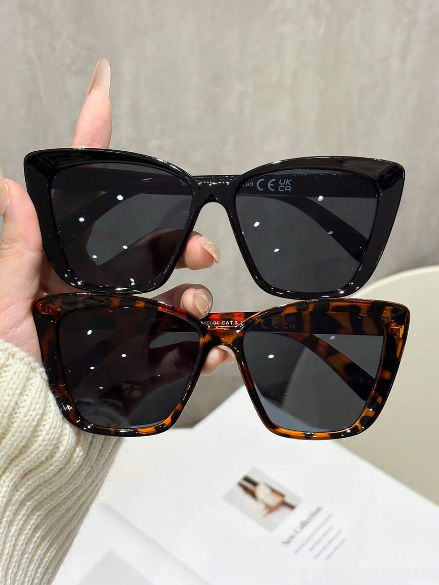 Gafas de moda de ojo de gato para mujer