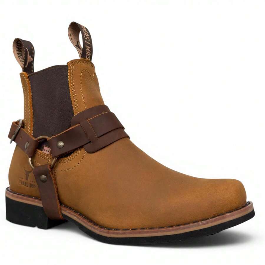BOTINES PIEL GENUINA VAQUEROS