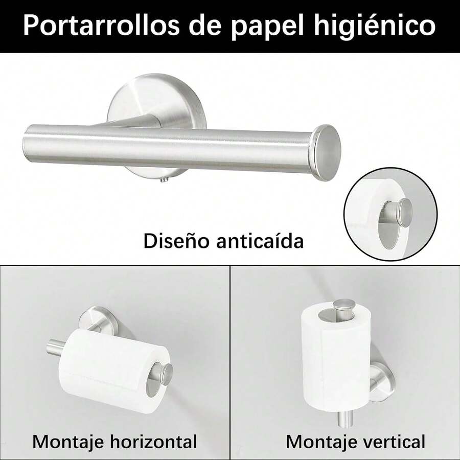 Mcmxtap Negro Juego de Accesorios de Baño