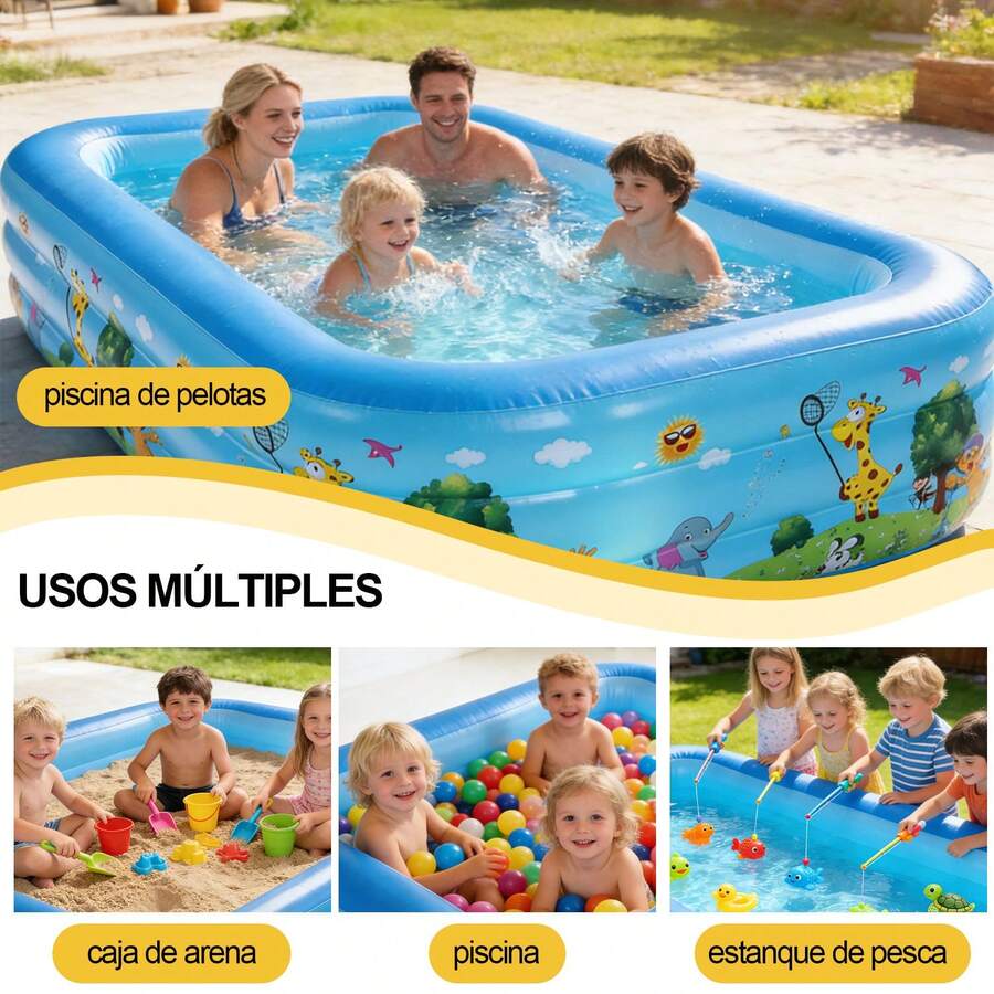 Piscina inflable grande
