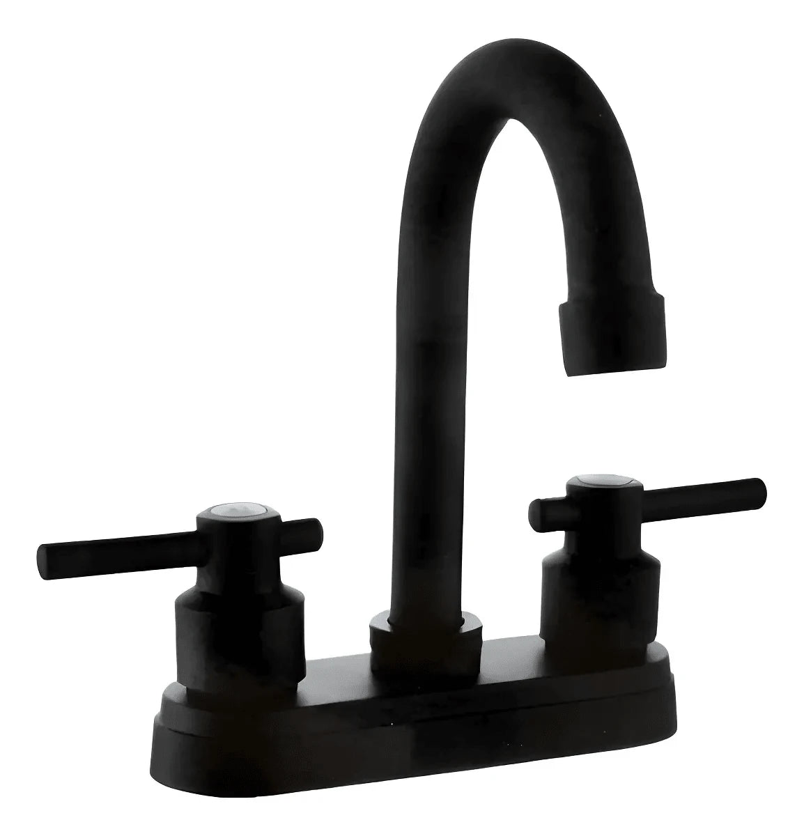 Grifos de baño, Grifo Negro para Lavabo de 2 Orificios