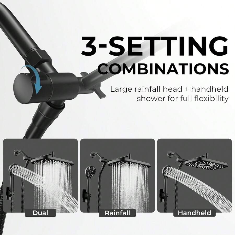 Mcmxtap Cromo Regaderas para Baño