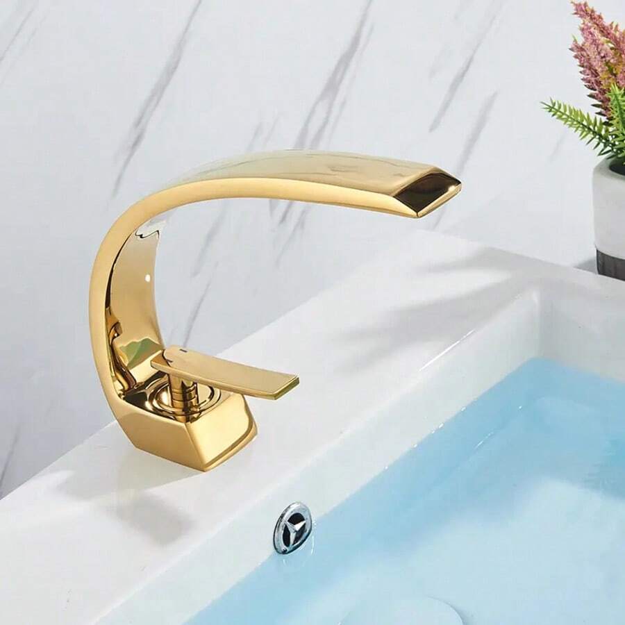 Grifo Monomando Mezclador Llave Fregadero Para Baño