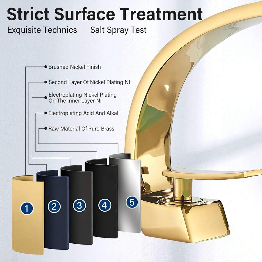 Grifo Monomando Mezclador Llave Fregadero Para Baño