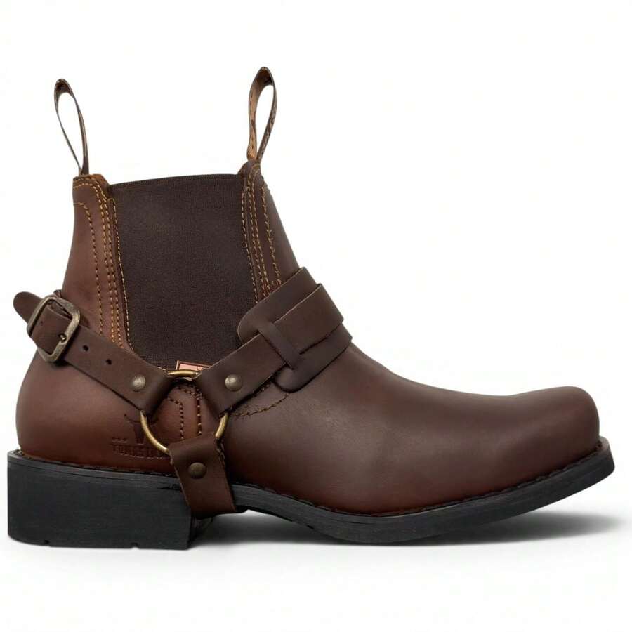 BOTINES PIEL GENUINA CABALLERO
