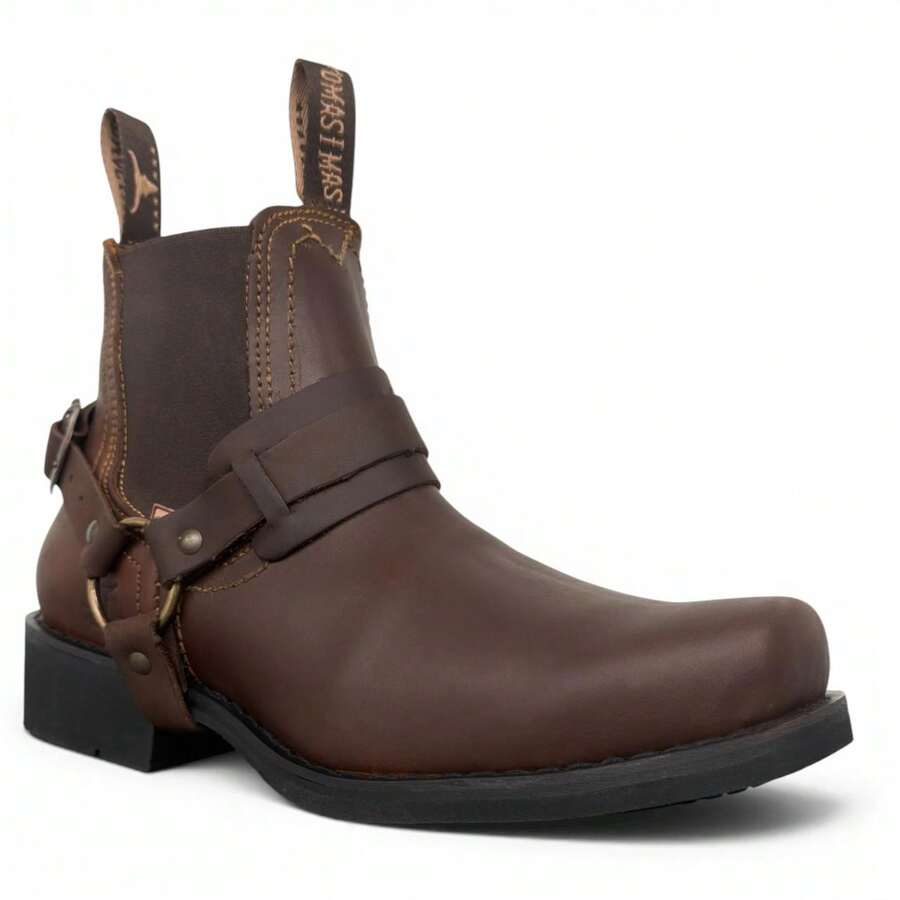 BOTINES PIEL GENUINA VAQUEROS