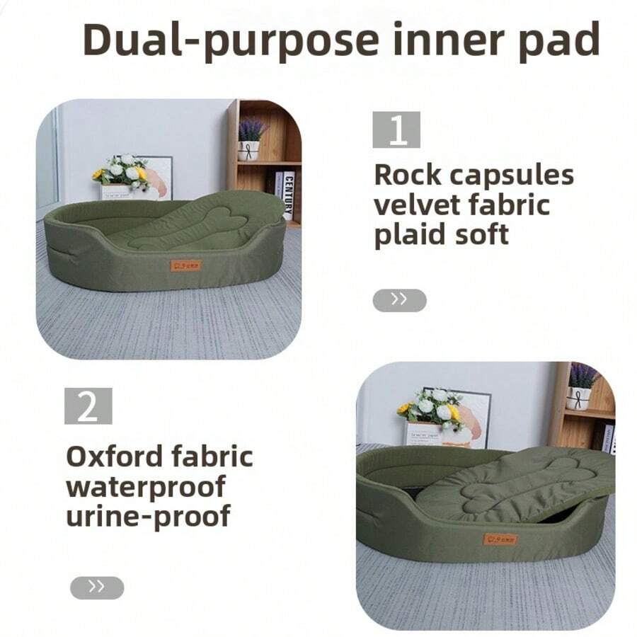 Cama lavable para mascotas