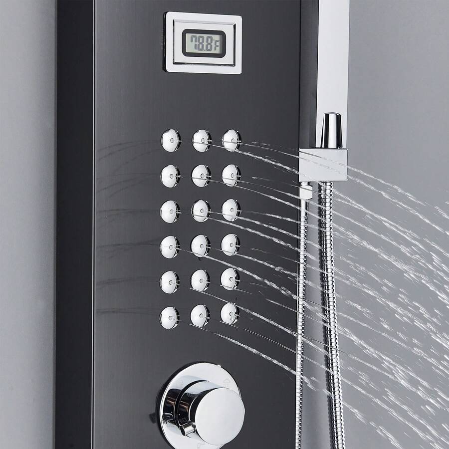 Mcmxtap Sistema de panel de ducha para montaje en pared