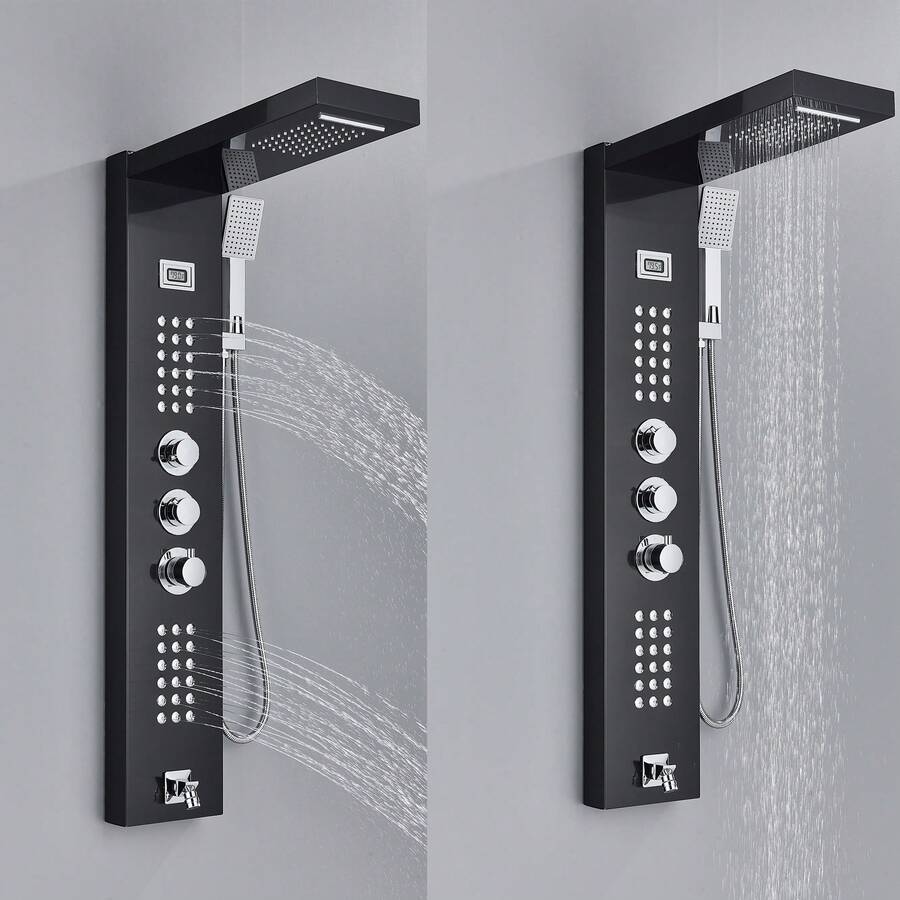 Mcmxtap Sistema de panel de ducha para montaje en pared