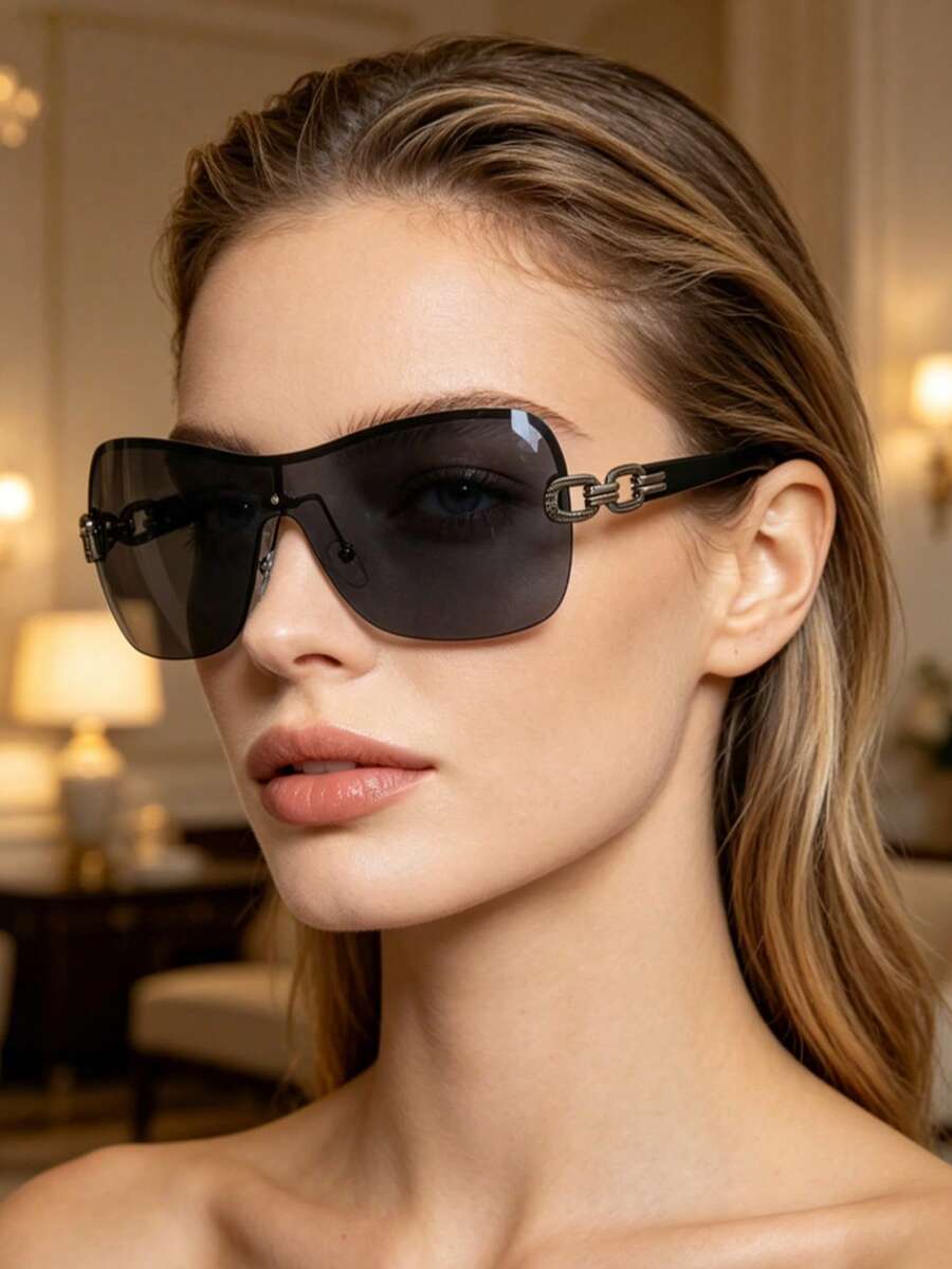 gafas cuadradas extragrandes