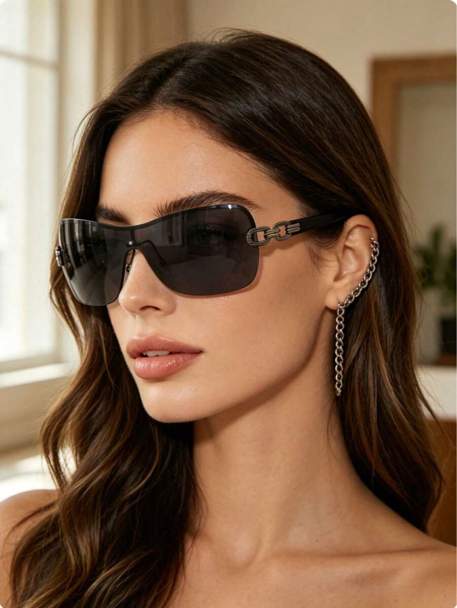 gafas cuadradas extragrandes