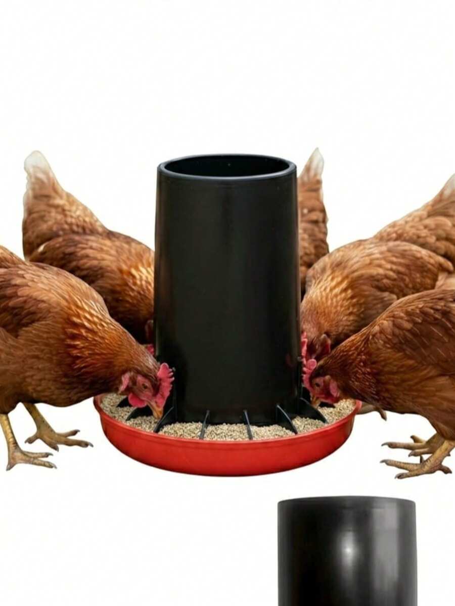comedero colgante plastico de 10 kg para gallinas. aves etc