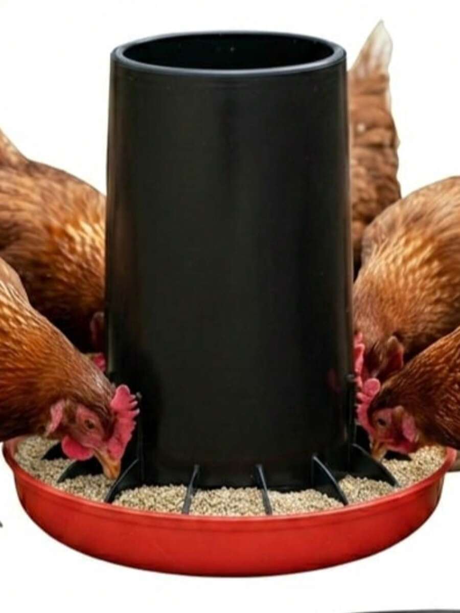 comedero colgante plastico de 10 kg para gallinas. aves etc