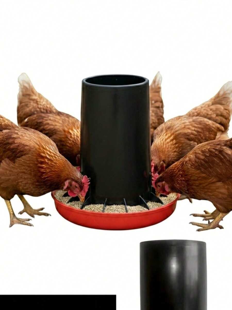 comedero colgante plastico de 10 kg para gallinas. aves etc