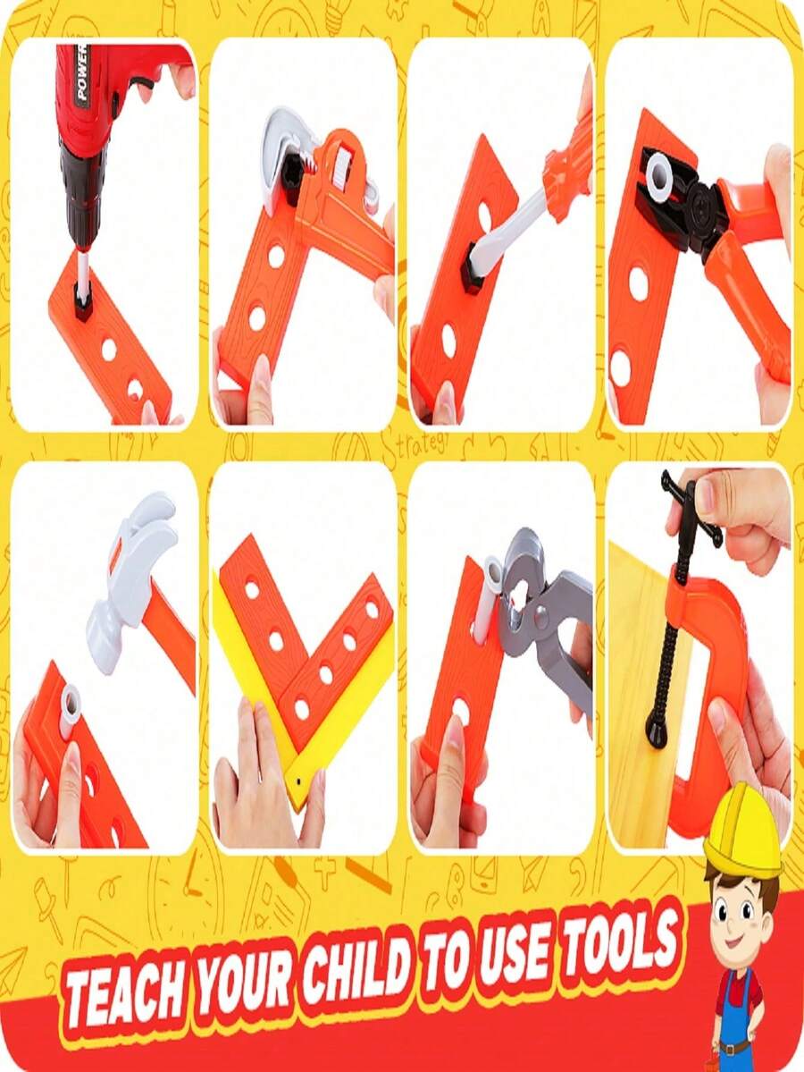 38 piezas/41 piezas Juego de herramientas de juguete para niños