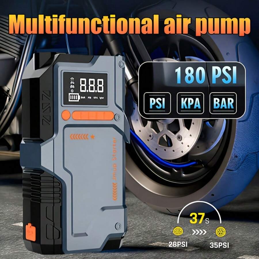 Compresor portátil multifunción