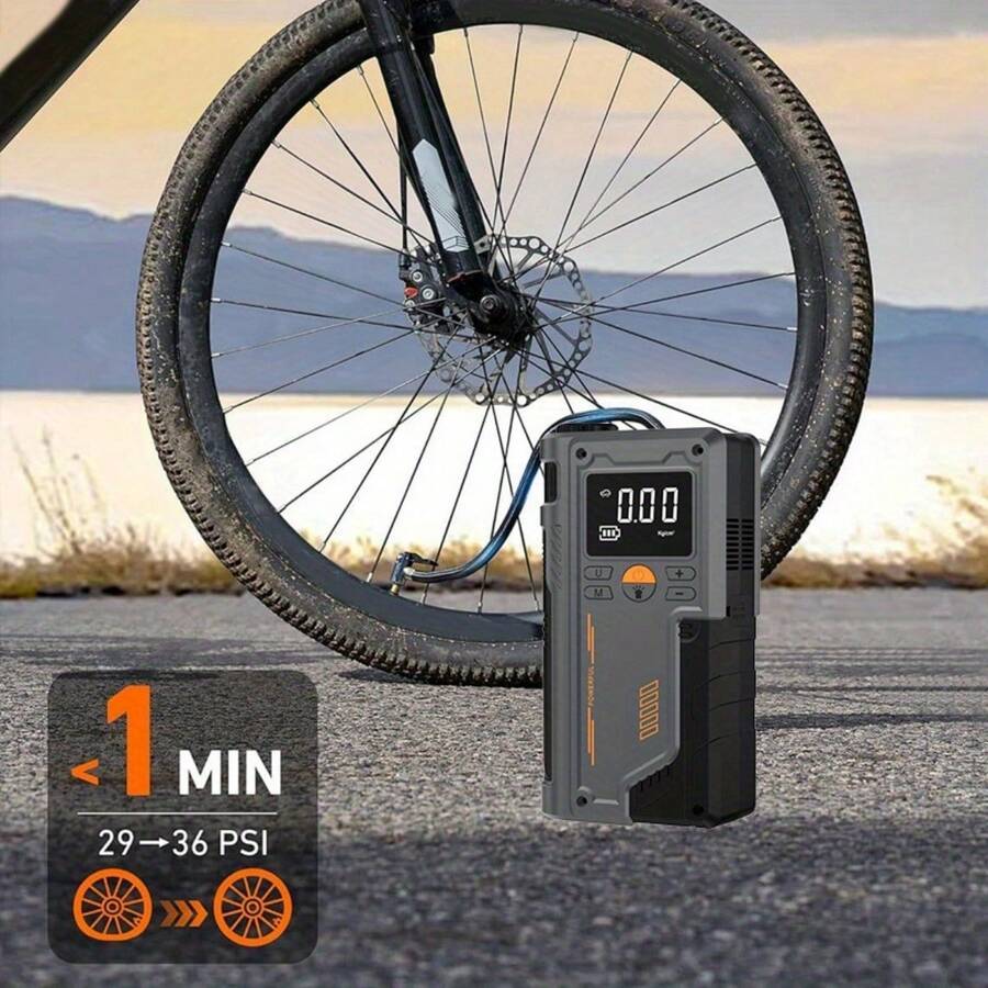 Compresor de Aire e Inflador 10 en 1