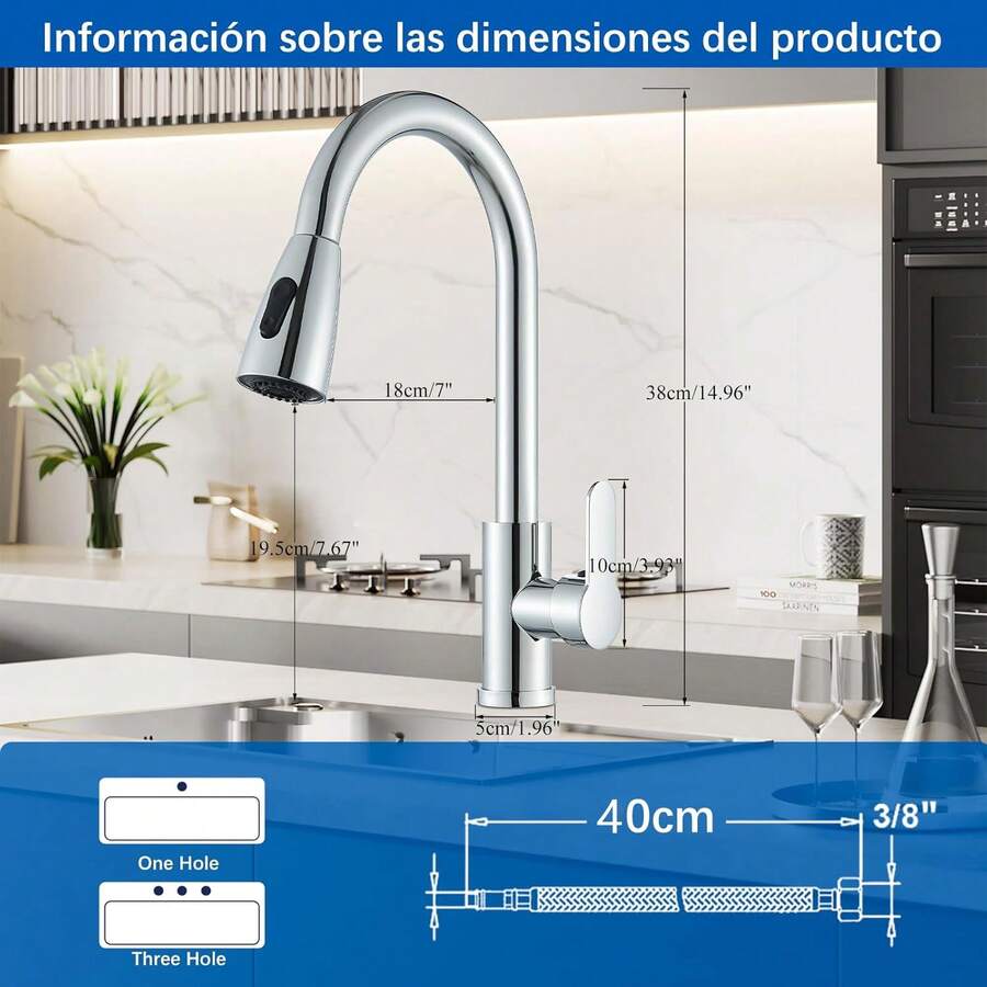 Grifo moderno para tarjas para cocina