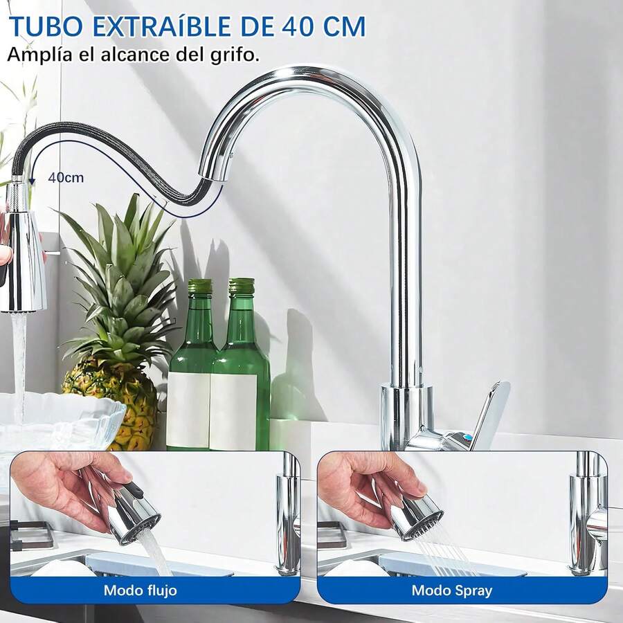 Mcmxtap Grifo moderno para tarjas para cocina