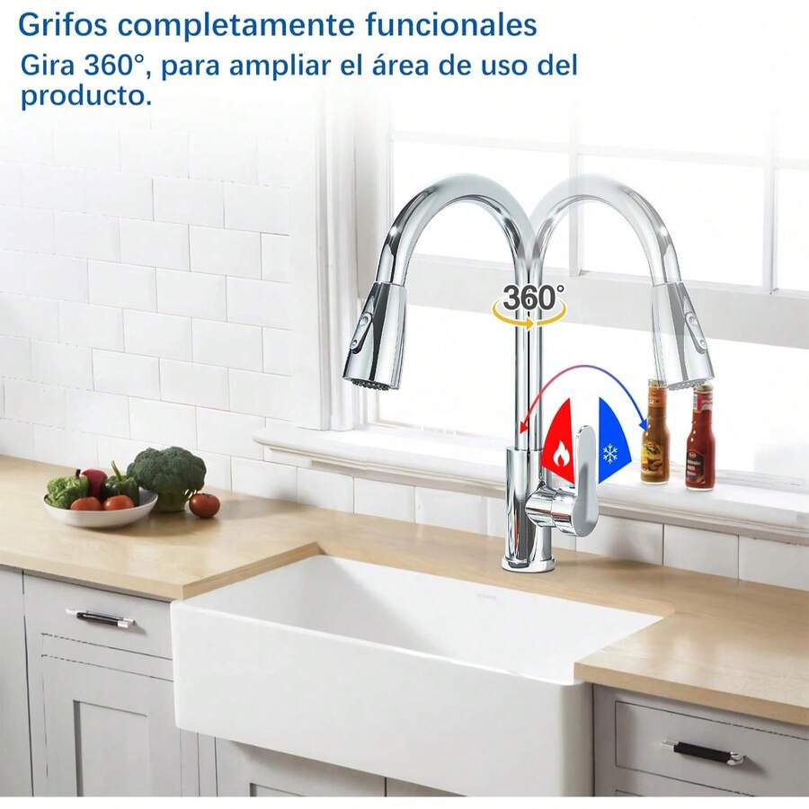 Grifo moderno para tarjas para cocina